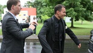 Penktadienį Bir&scaron;tono &Scaron;v.Antano bažnyčioje pora priėmė bažnyčios sakramentą.
