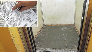 Kauniečiai piktinasi kaupiamųjų lė&scaron;ų mokesčiu: už surinktus daugiau negu 7 mln. litų atnaujinti tik 98 liftai.
