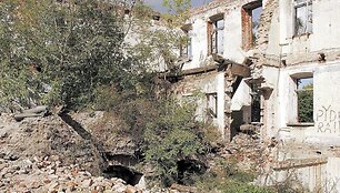Karinis miestelis, priskirtas Kauno tvirtovės kompleksui, Žemuosiuose &Scaron;ančiuose i&scaron;kilo XIX amžiaus pabaigoje.