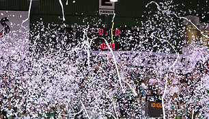 Baltijos krepšinio lygos (BBL) taurės turnyro finale kovoja Kauno „Žalgiris“ ir Vilniaus „Lietuvos rytas“.