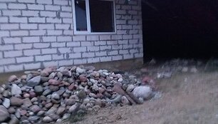 Vėtra praūžė Lazdijų rajone.