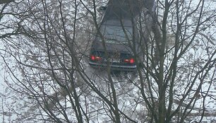 6 pažeidėjai &ndash; 2 &bdquo;Volswagen&ldquo;, BMW, &bdquo;Audi&ldquo;, &bdquo;Mercedes&ldquo; ir &bdquo;Mitsubishi Pajero&ldquo;, važinėję per pievas bei pėsčiųjų takus.