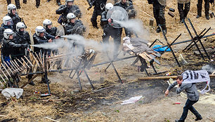 ES žemdirbių protestas