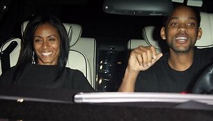 W.Smithas su žmona Jada Pinkett Smith 