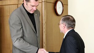 A.Sabonis susitiko su premjeru G.Kirkilu