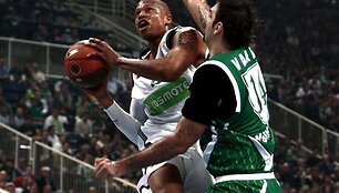 &bdquo;Žalgiris&ldquo; neatsilaikė prie&scaron; graikus.