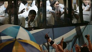 Argentinos rinktinės sutiktuvės