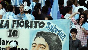 Argentinos rinktinės sutiktuvės