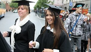 Tradicinė Vilniaus universiteto studentų eisena