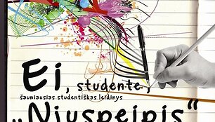 &scaron;auniausias studenti&scaron;kas leidinys &bdquo;Njuspeipis&ldquo; skelbia konkursą! 