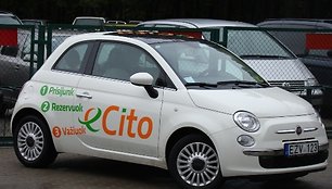 „eCito“ dalinimosi automobiliu paslauga pradedama teikti ir studentams.