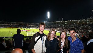 Vytautas su draugais