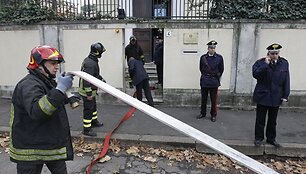 Įvykio vietoje.