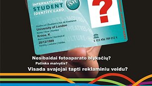 DĖMESIO: ISIC ie&scaron;ko veido! 