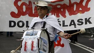 Demonstracijos akimirka