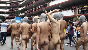 Nuogalių protestas Filipinuose