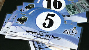 Teisė dalyvauti &bdquo;Retromobile 4x4 žiema&ldquo; renginyje buvo suteikta tik paskubėjusiems užsiregistruoti i&scaron; anksto.