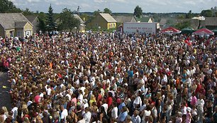 Kražių festivalio akimirka