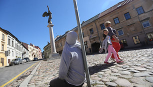 Skultūra Vilniaus senamiestyje