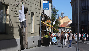 Skultūra Vilniaus senamiestyje