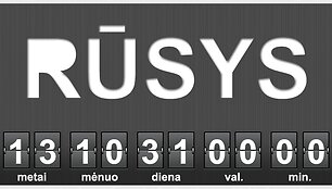  Filmas &bdquo;Rūsys&ldquo;