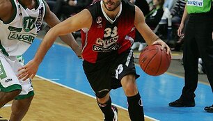 Akimirka i&scaron; rungtynių &bdquo;Lietuvos rytas&ldquo; &ndash; &bdquo;Žalgiris&ldquo;