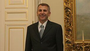 Valdas Adamkus ir  Vygaudas U&scaron;ackas 