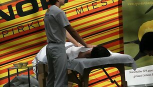 Pirmos vietos klasikinio masažo laimėtojas &ndash; Aurimas, IDZUMI SPA