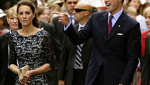 Kembridžo hercogienė Catherine ir princas Williamas