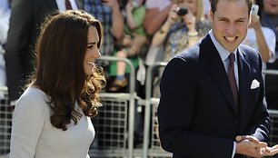 Kembridžo hercogienė Catherine ir princas Williamas