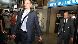 Austrijos futbolo rinktinė atvyko į Kauną.