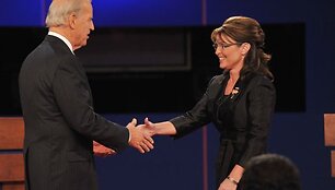 Sarah Palin ir Josephas Bidenas