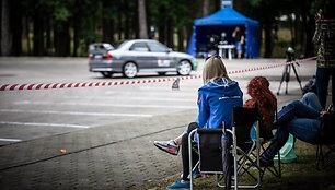  Druskininkų centre fini&scaron;avo VI Lietuvos &bdquo;H2 Auto&ldquo; greituminio slalomo čempionato etapas &bdquo;Dzūkijos taurė 2018&ldquo;.