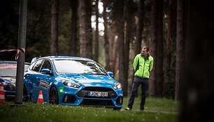  Druskininkų centre fini&scaron;avo VI Lietuvos &bdquo;H2 Auto&ldquo; greituminio slalomo čempionato etapas &bdquo;Dzūkijos taurė 2018&ldquo;.