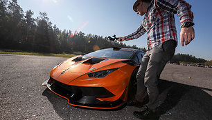 „Lamborghini Huracan Super Trofeo GT“ bandymai