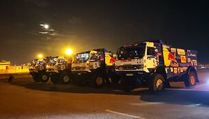 KAMAZ komanda Le Havro uoste