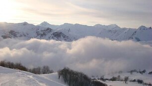Les Trois Vall&eacute;es (Trys slėniai): slidinėjimas &scaron;alia Saint Martin 