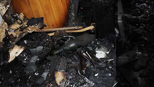 Vaizdas i&scaron; vidaus: i&scaron;degęs butas Kaune, &Scaron;ilainiuose