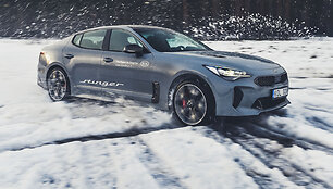 &bdquo;KIA ProCeed&ldquo; testai Nidoje ir &bdquo;KIA Stinger&ldquo; i&scaron;&scaron;ūkis