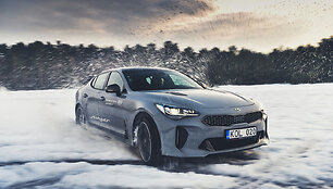 &bdquo;KIA ProCeed&ldquo; testai Nidoje ir &bdquo;KIA Stinger&ldquo; i&scaron;&scaron;ūkis