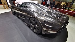 „Koenigsegg Regera“ Ženevos automobilių parodoje