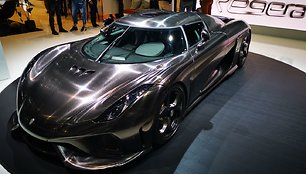 „Koenigsegg Regera“ Ženevos automobilių parodoje