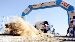 B.Vanagas ir B.Boba &bdquo;FIA World Cup for Cross Country Bajas&ldquo; etape Dubajuje &scaron;e&scaron;tadienį