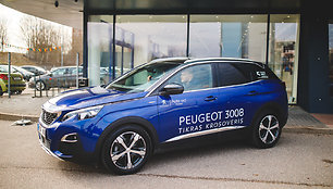 „Peugeot“ krosoverių funkcijos „Grip control“ bandymai