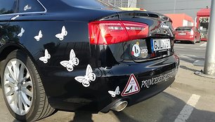 15min skaitytojų balsai lėmė ekipažo „Baltijos loto princesės“  automobilio „Audi A6“ pergalę.