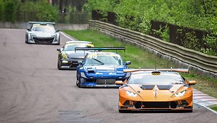 Lietuvis „Lamborghini Huracan Super Trofeo“ automobiliu „Baltic GT-PRO“ klasėje finišavo trečias