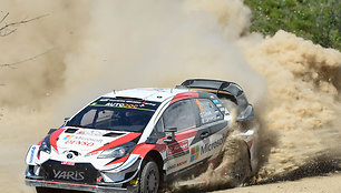 Ottas Tanakas su Martinu Jarveoja laimėjo WRC Portugalijos ralį 