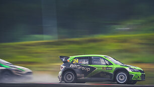 Pasaulio ralio kroso čempionato etapas Norvegijoje, &bdquo;ESmotorsport&ldquo; pateko į finaą
