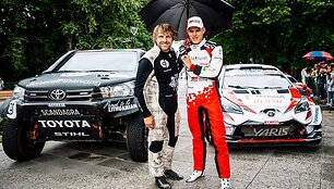 B.Vanagas &bdquo;Rally Estonia&ldquo; su O.Tannaku