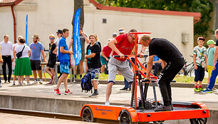 Drezinų ralis Klaipėdoje, Jūros &scaron;ventėje